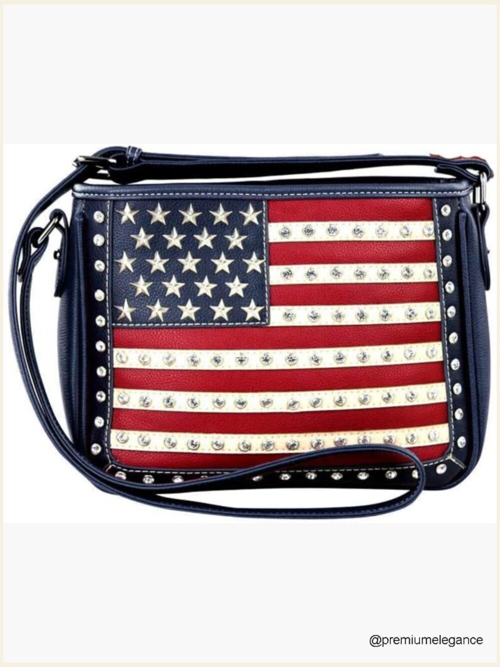 Womens Concealed Carry Crossbody Messenger Purse with Multiple Pockets